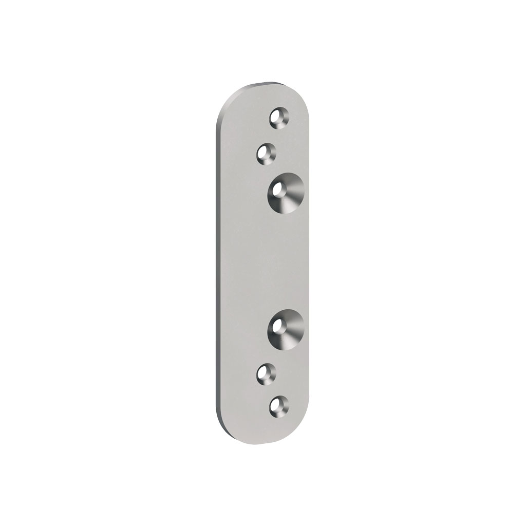 Fixing plate for concealed hinge – easy installation solution for steel door frames